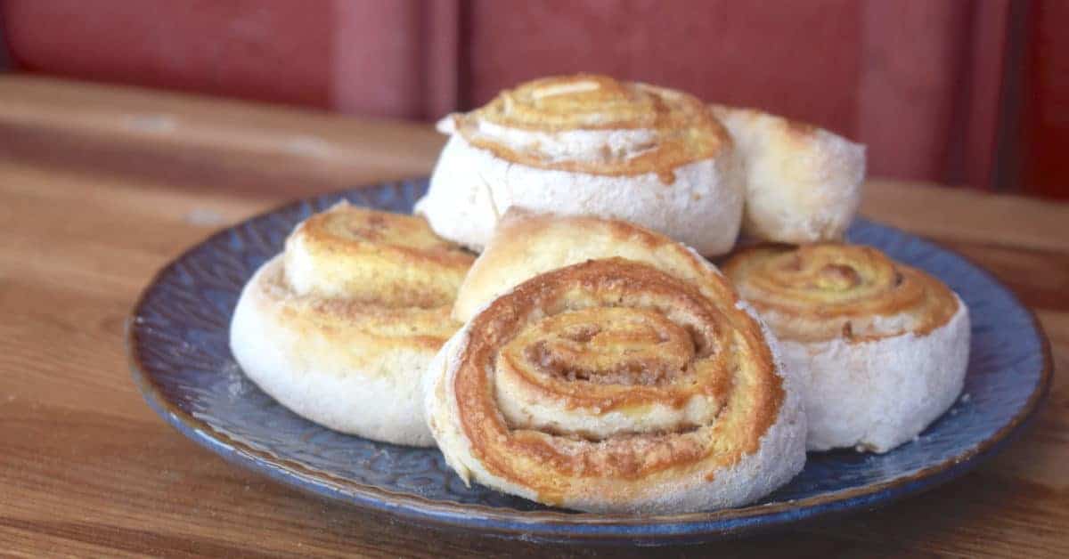 Schwedische Zimtschnecken Kanelbullar Rezept für den Thermomix®