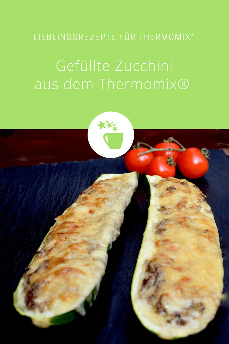 Gefüllte Zucchini mit Walnüssen aus dem Thermomix® – Foto: Nicole Stroschein