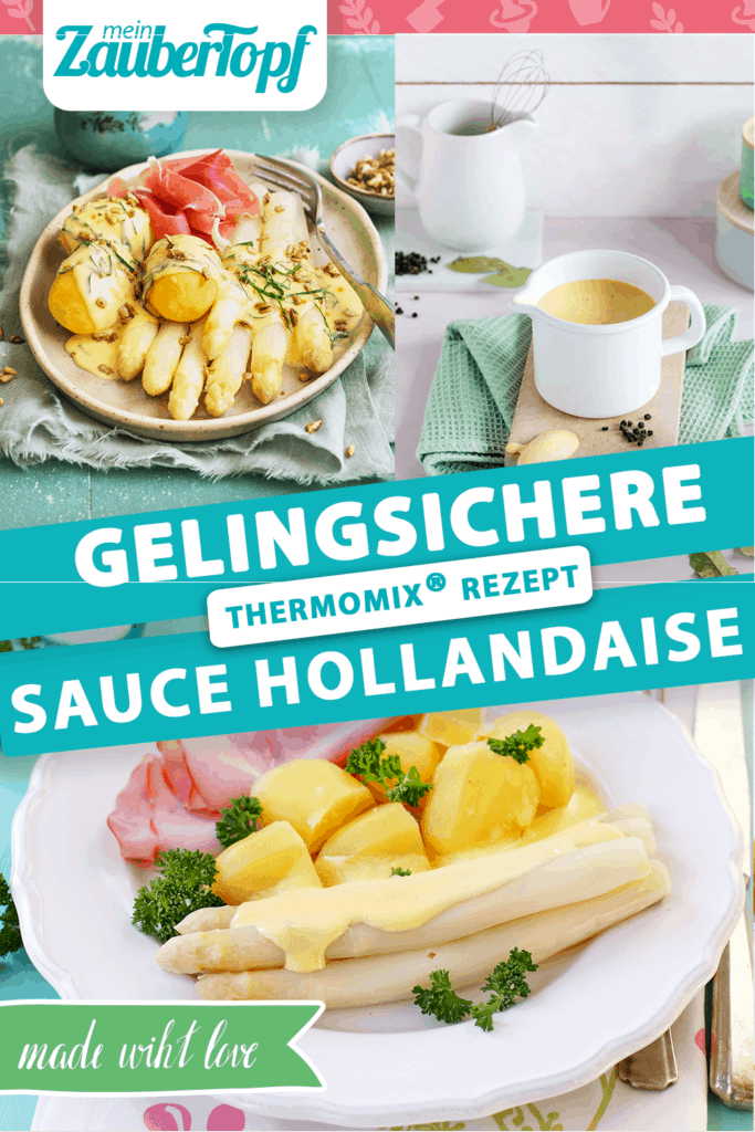 Sauce Hollandaise mit Spargel aus dem Thermomix® - Foto: Frauke Antholz