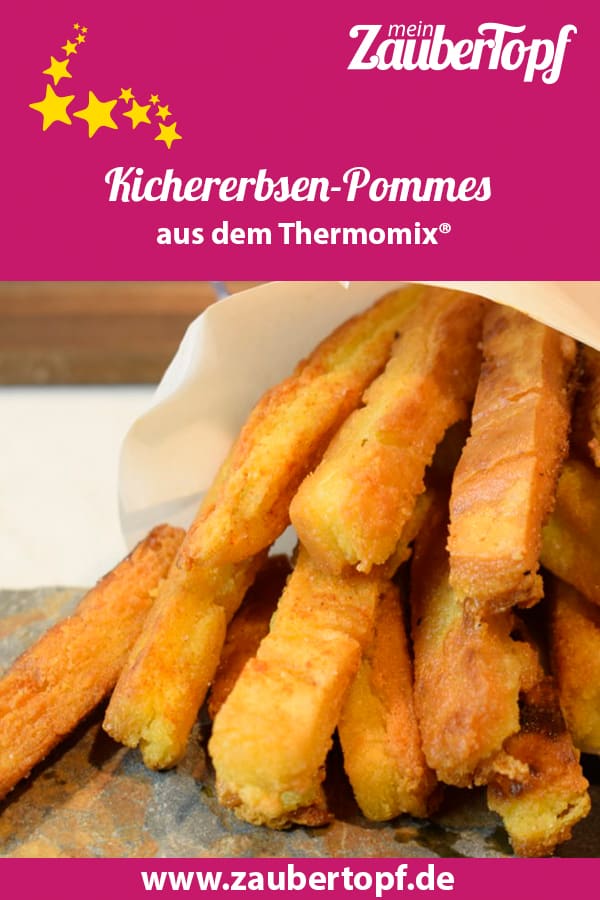 Kichererbsen-Pommes aus dem Thermomix® – Foto: Nicole Stroschein