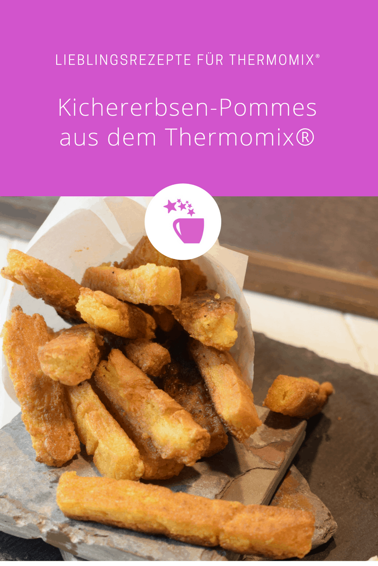 Kichererbsen-Pommes aus dem Thermomix® – Foto: Nicole Stroschein
