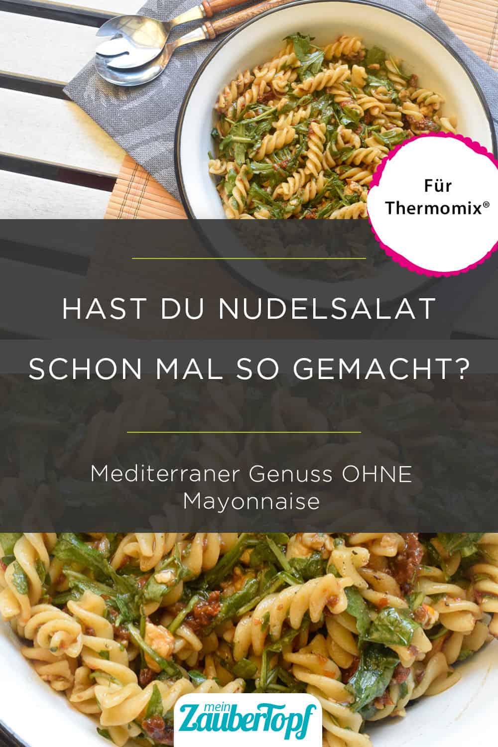 Mediterraner Nudelsalat aus dem Thermomix® – Foto: Nicole Stroschein