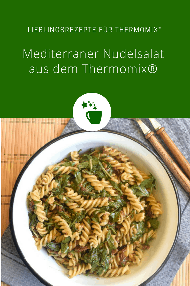 Mediterraner Nudelsalat aus dem Thermomix® – Foto: Nicole Stroschein