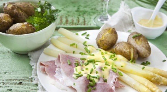 Spargel mit Kochschinken aus dem Thermomix® - Foto: Frauke Antholz
