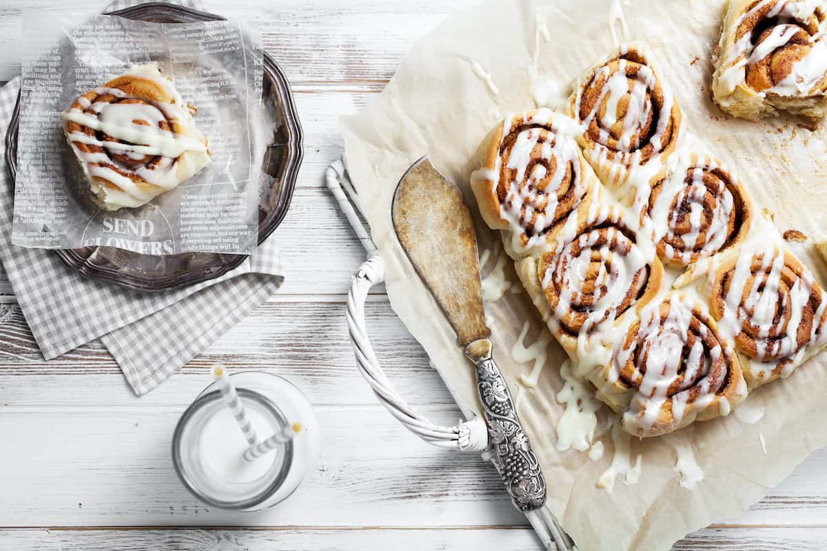 Schwedische Zimtschnecken – Kanelbullar – Rezept für den Thermomix®