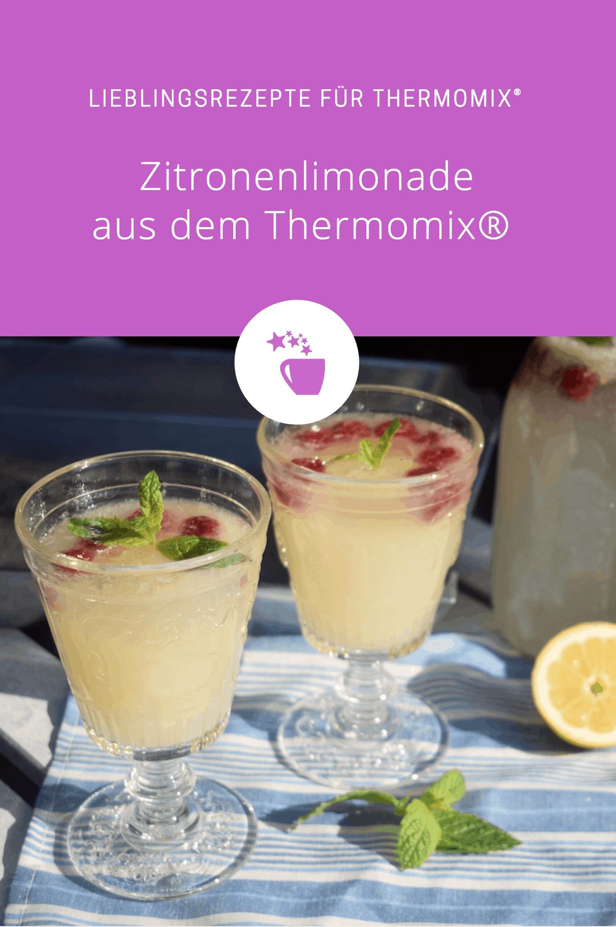Zitronenlimonade aus dem Thermomix® – Foto: Nicole Stroschein