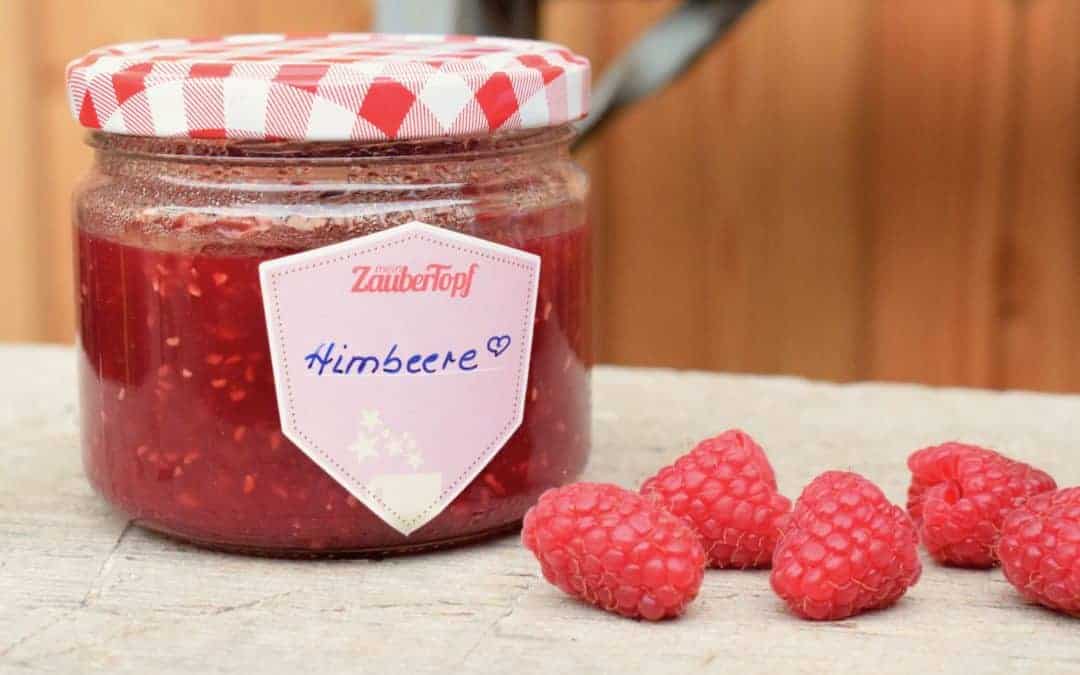 Basis-Rezept für Himbeermarmelade