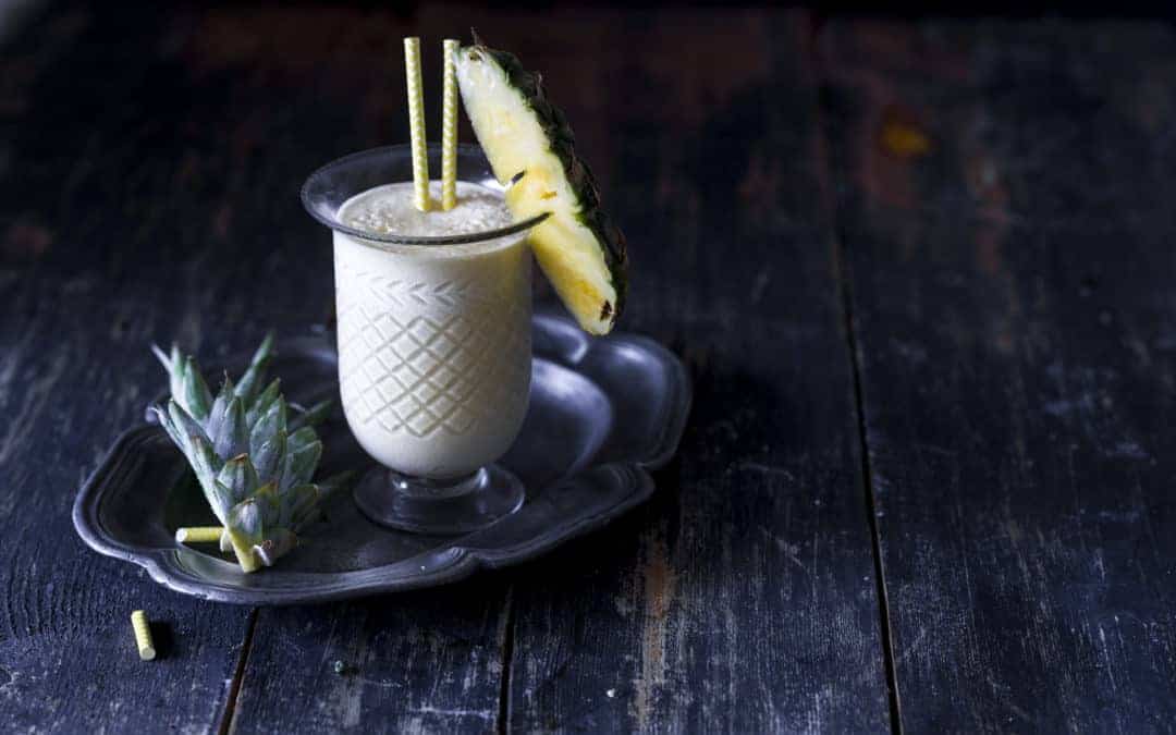 Tina Colada mit frischer Ananas