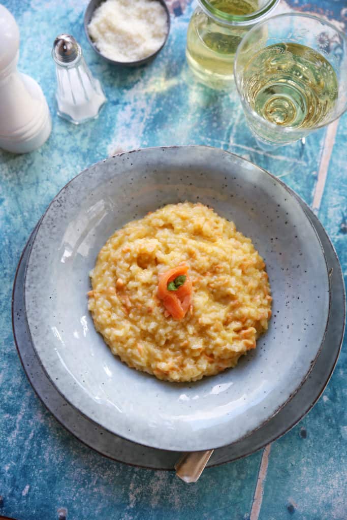 Risotto mit Lachs aus dem Thermomix® – Foto: Alexandra Panella