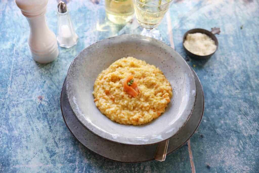 Risotto mit Lachs aus dem Thermomix® – Foto: Alexandra Panella