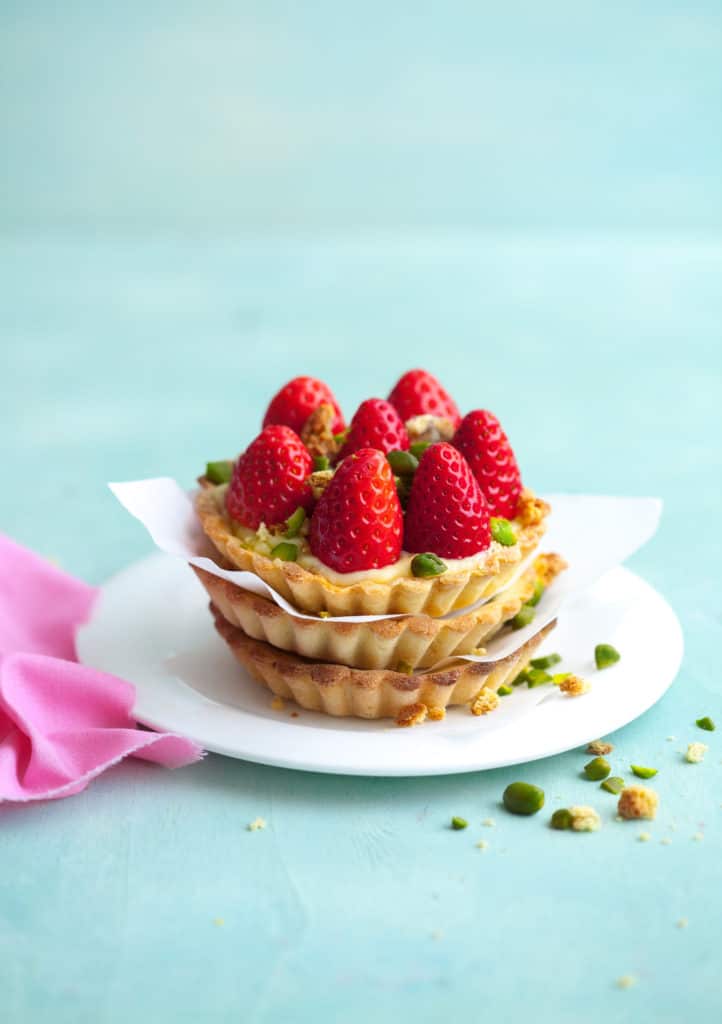 Vanilletartelettes mit Erdbeeren aus dem Thermomix® – Foto: Ira Leoni