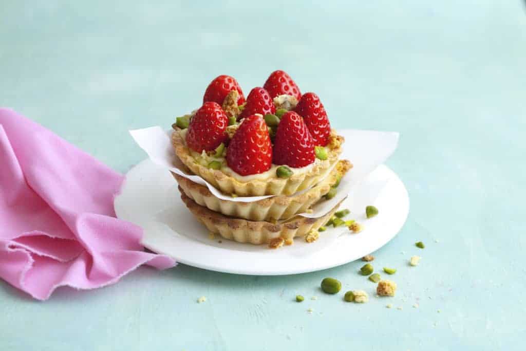 Vanilletartelettes mit Erdbeeren aus dem Thermomix® – Foto: Ira Leoni