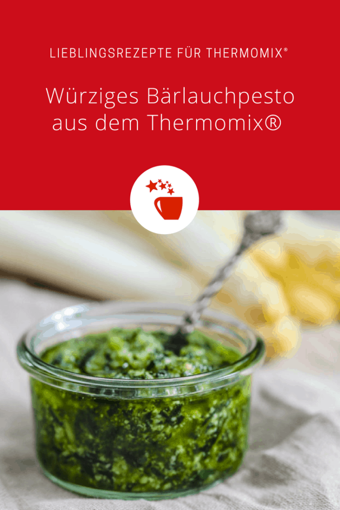 Bärlauchpestoa aus dem Thermomix® – Foto: Ricarda Ohligschläger