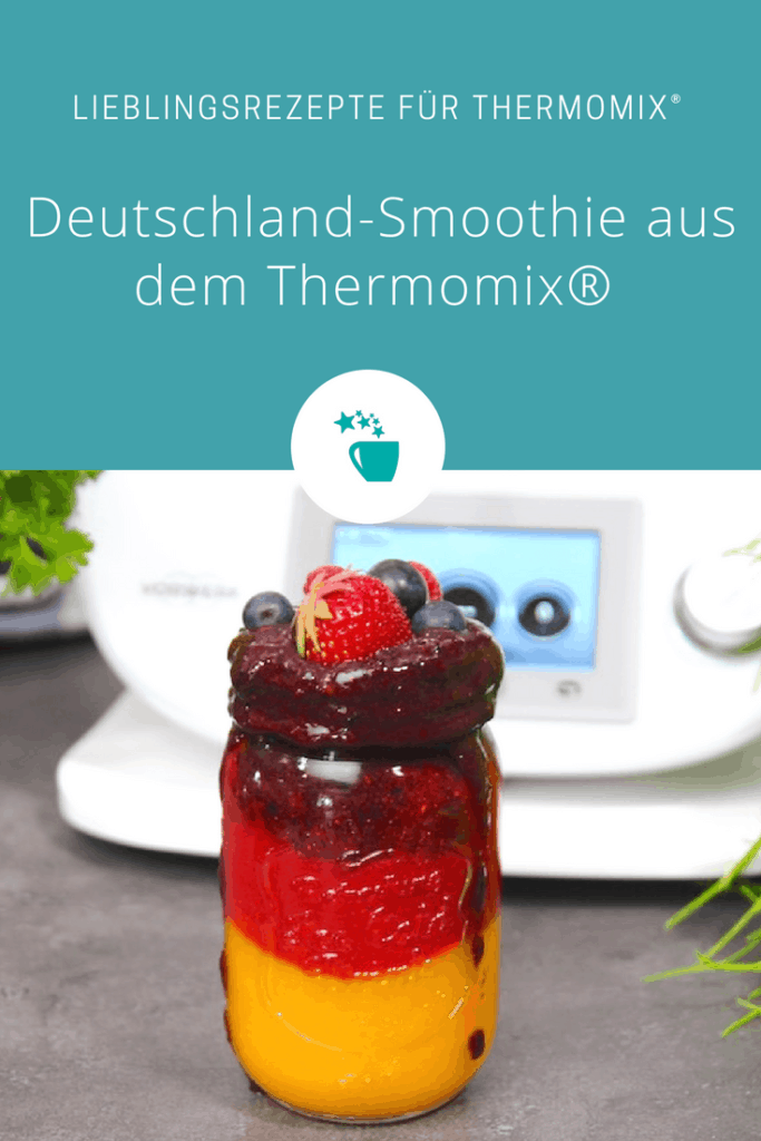 Deutschland-Smoothie aus dem Thermomix® – Foto: Vivien Windel