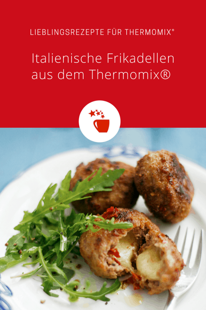 Italienische Frikadellen mit Mozzarella aus dem Thermomix® – Foto: Nicky & Max