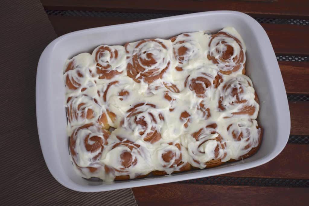 Cinnamon-Rolls mit Frischkäse-Topping aus dem Thermomix® – Foto: Nicole Stroschein