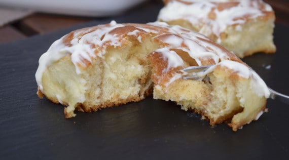 Cinnamon Rolls mit Frischkäse-Topping aus dem Thermomix® – Foto: Nicole Stroschein