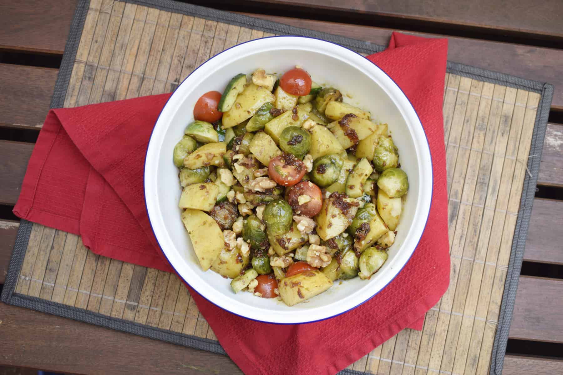 Rosenkohl-Kartoffelsalat - Rezept für den Thermomix®