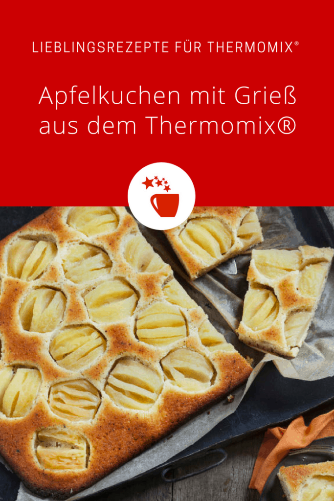 Apfelkuchen mit Grieß aus dem Thermomix® – Foto: Frauke Antholz