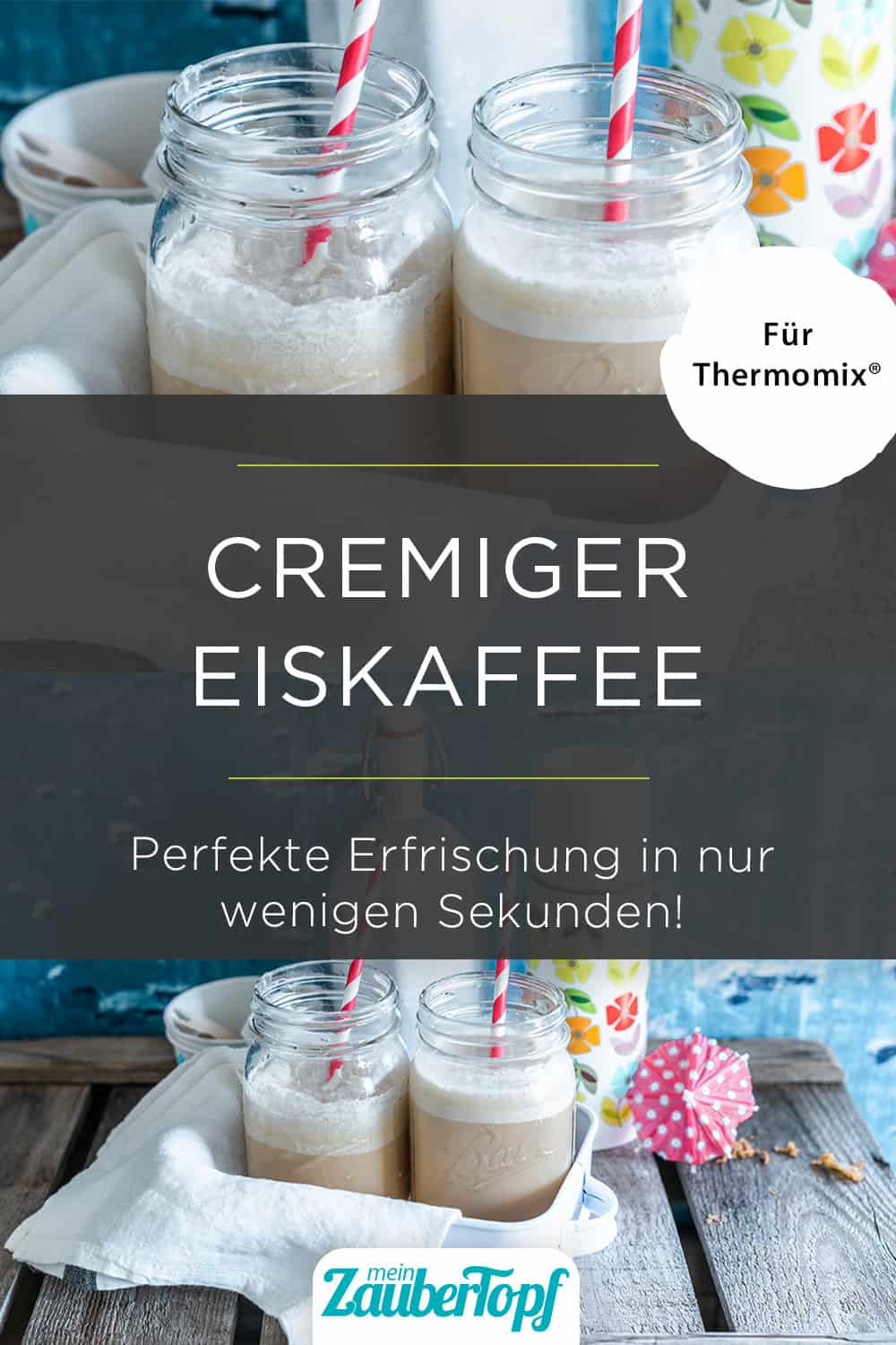 Cremiger Eiskaffee aus dem Thermomix® – Foto: Tina Bumann