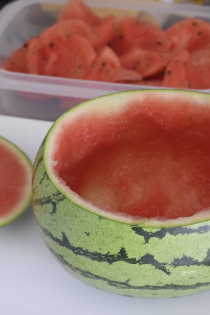 Wassermelonen-Slush mit und ohne Alkohol – Rezept für den Thermomix®