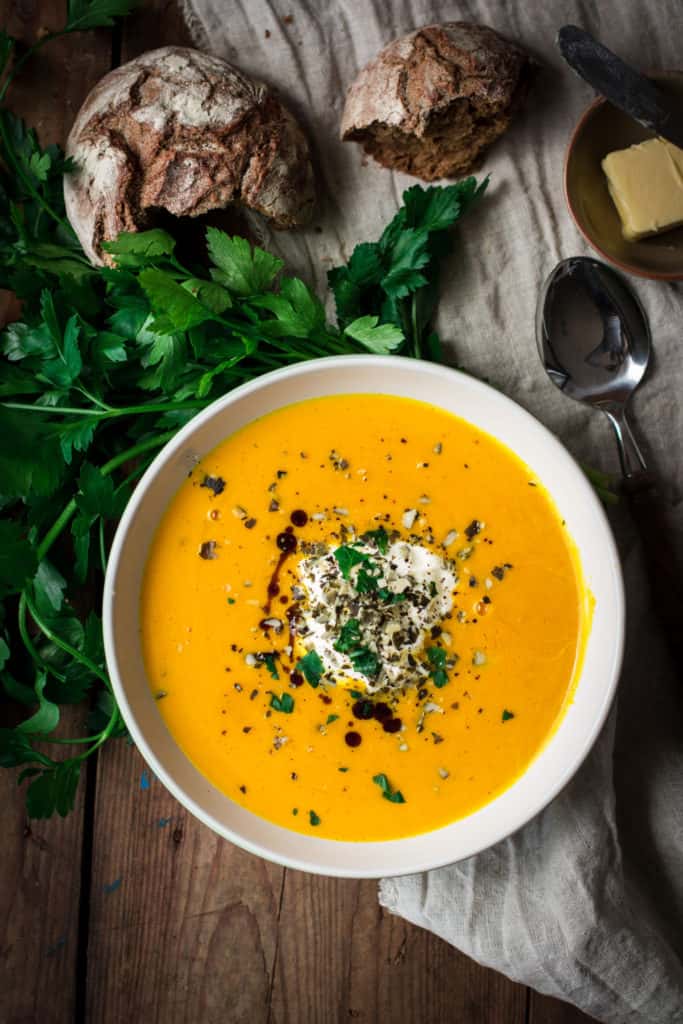 Feine Kürbissuppe aus dem Thermomix® – Foto: Désirée Peikert
