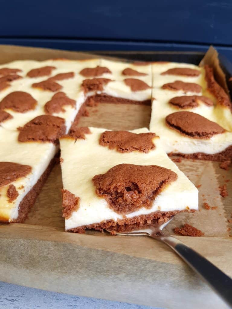 Käsekuchen vom Blech – Rezept für den Thermomix® – Foto: Nicole Stroschein