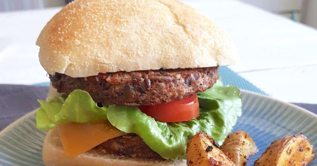 Vegane Burger aus Bohnen Rezept für den Thermomix®
