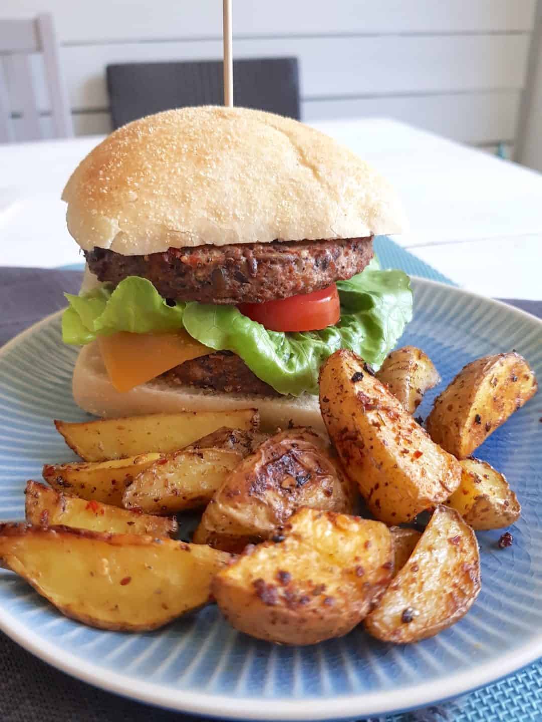 Vegane Burger aus Bohnen Rezept für den Thermomix®