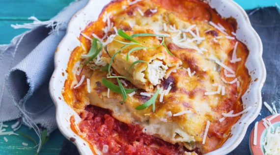 Cannelloni mit Hähnchenfüllung aus dem Thermomix® – Foto: Ira Leoni