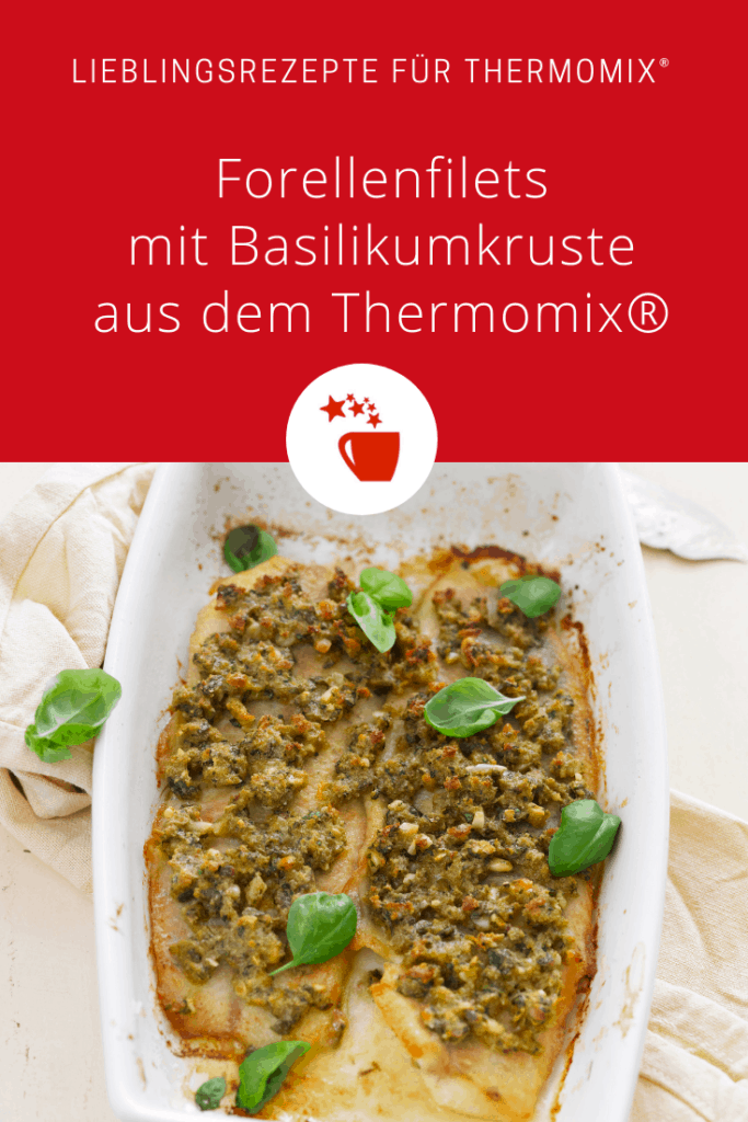 Forellenfilets mit Basilikumkruste aus dem Thermomix® – Foto: Frauke Antholz