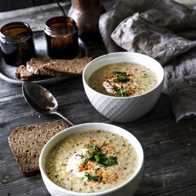 Käse-Lauch-Suppe – Rezept für den Thermomix®