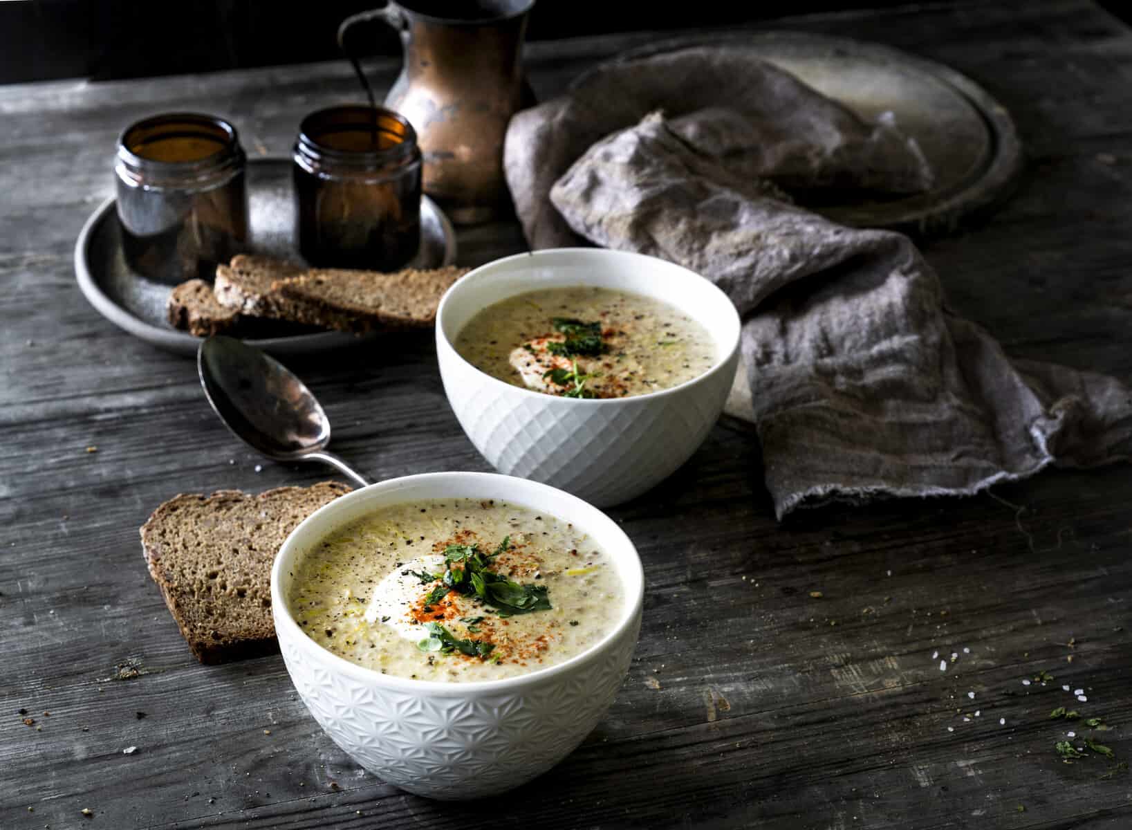Käse-Lauch-Suppe – Rezept für den Thermomix®