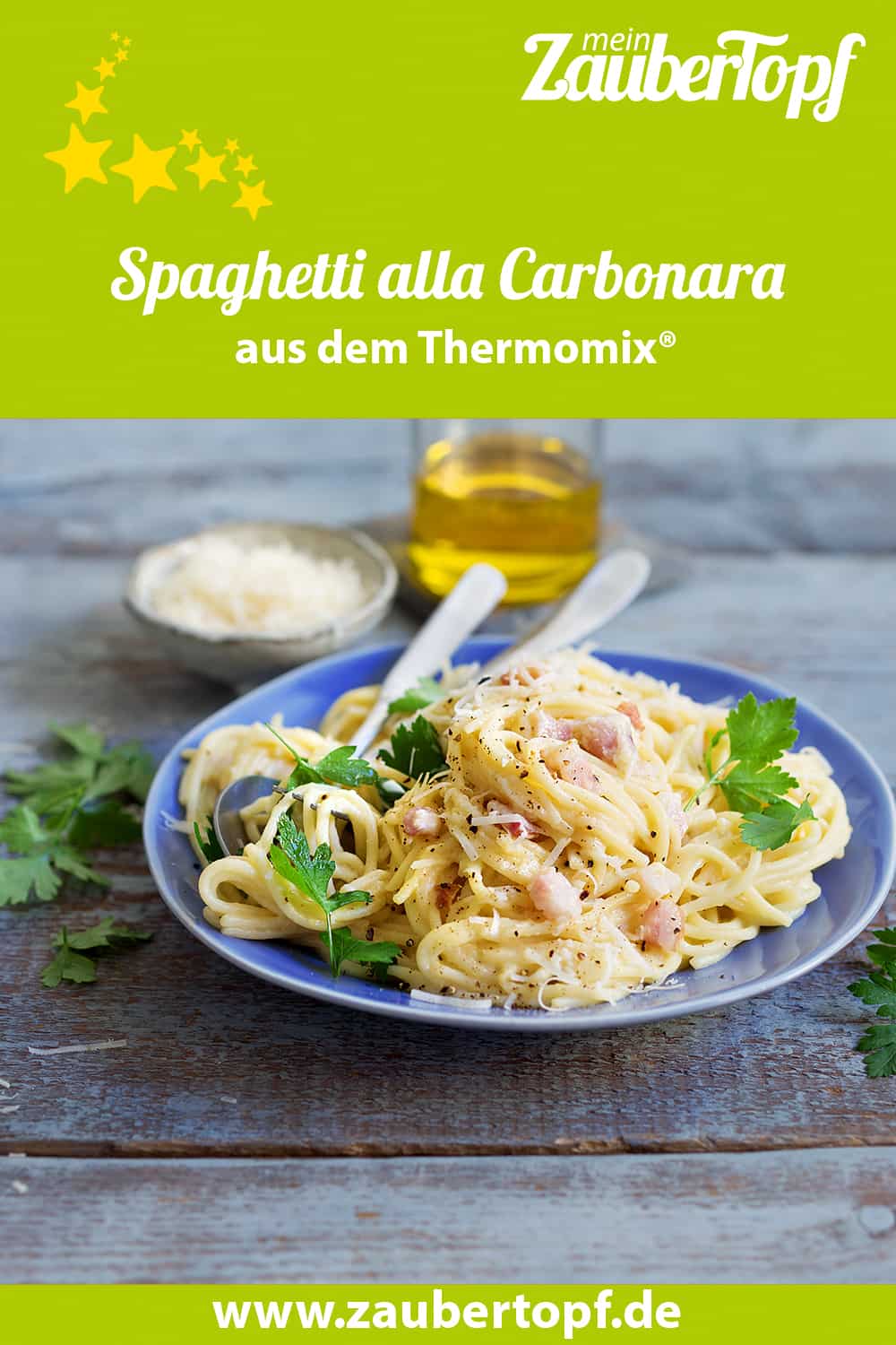 Spaghetti alla Carbonara aus dem Thermomix® – Foto: Ira Leoni