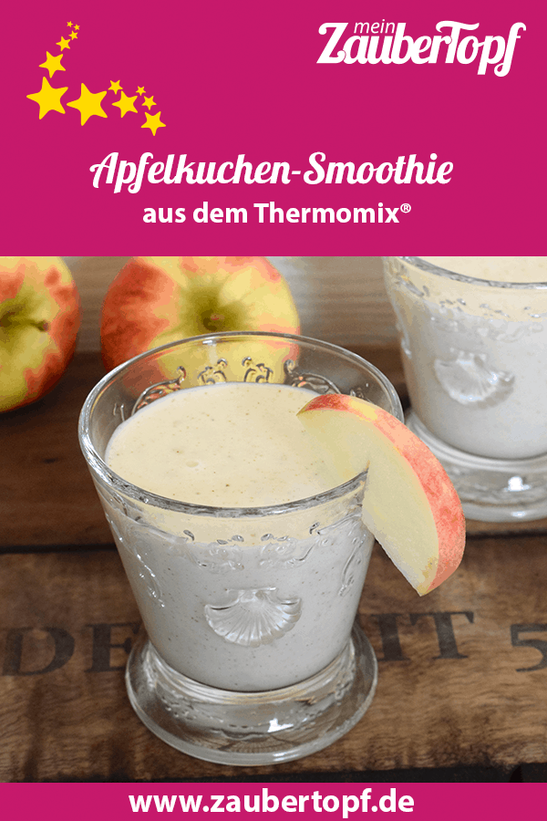 Apfelkuchen-Smoothie aus dem Thermomix® – Foto: Nicole Stroschein