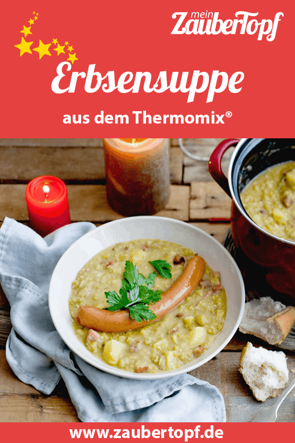 Deftige Erbsensuppe aus dem Thermomix® – Foto: Ira Leoni