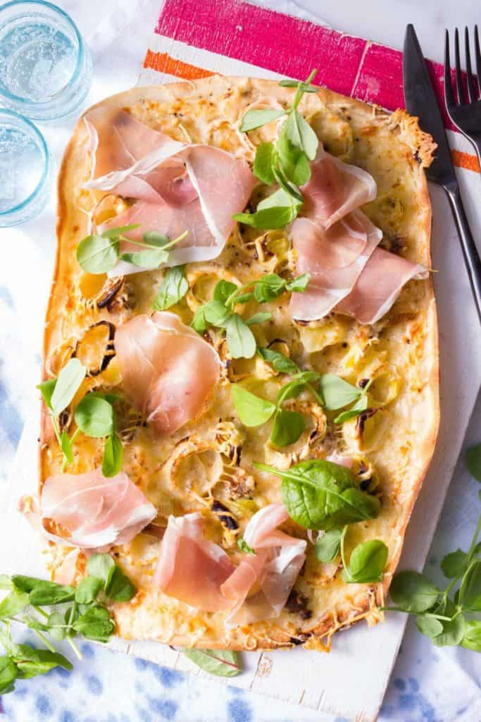 Flammkuchen bei Sophia's Kitchen – Foto: Sophia Handschuh