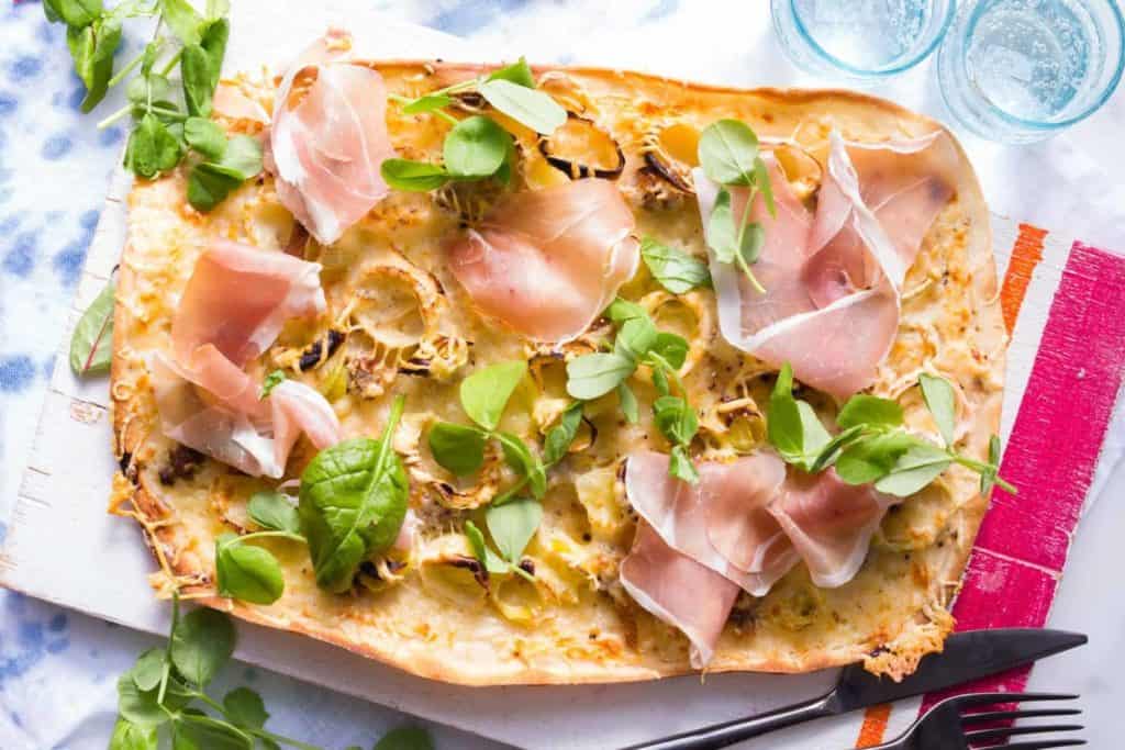 Flammkuchen bei Sophia's Kitchen – Foto: Sophia Handschuh