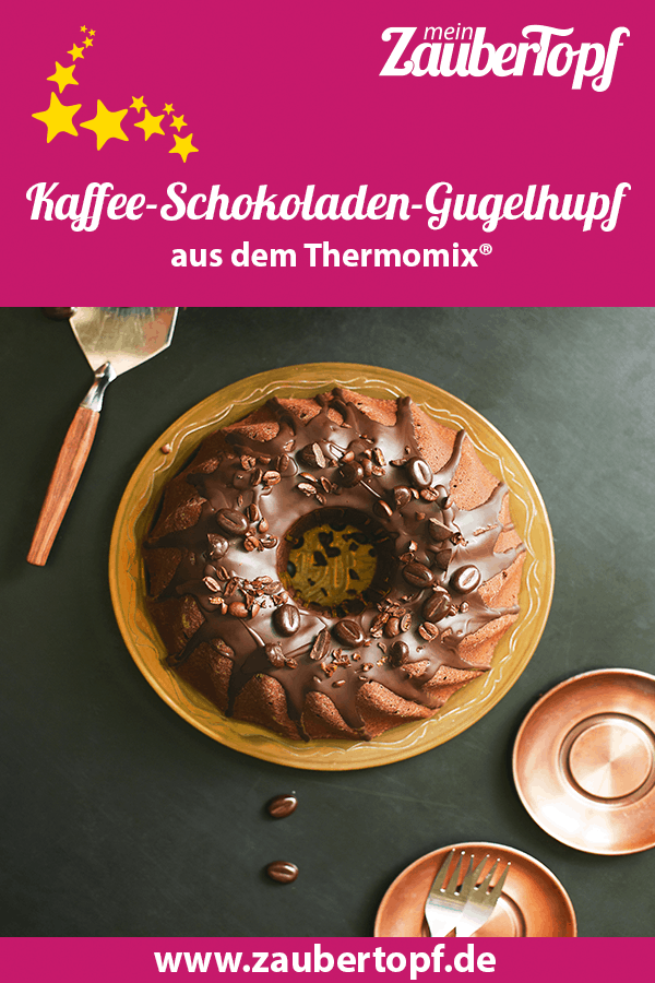 Kaffee-Schokoladen-Gugelhupf aus dem Thermomix® – Foto: Nicky & Max