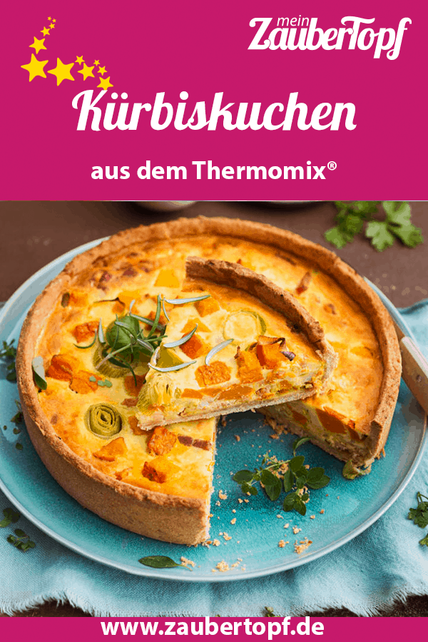 Herzhafter Kürbiskuchen aus dem Thermomix® – Foto: Ira Leoni