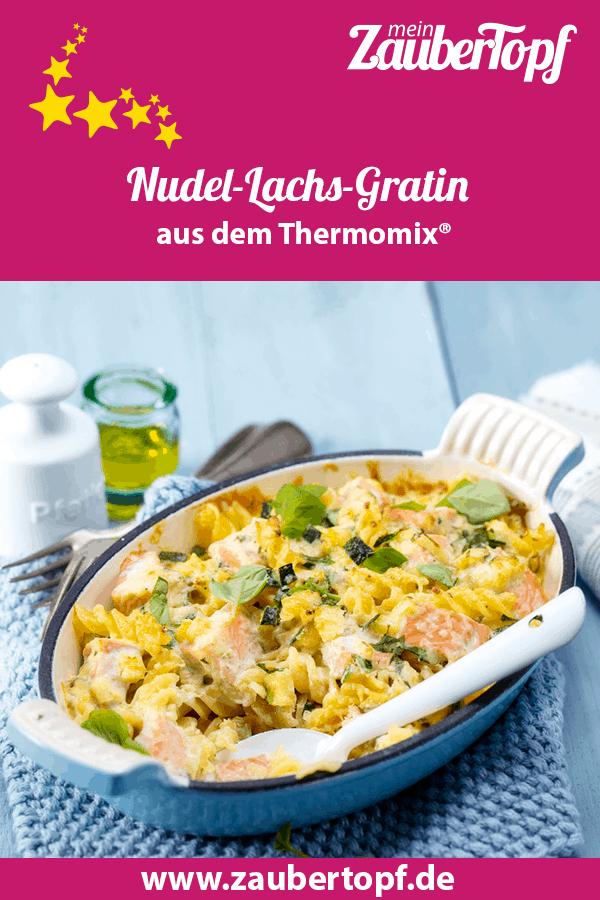 Nudel-Lachs-Gratin aus dem Thermomix® – Foto: Frauke Antholz