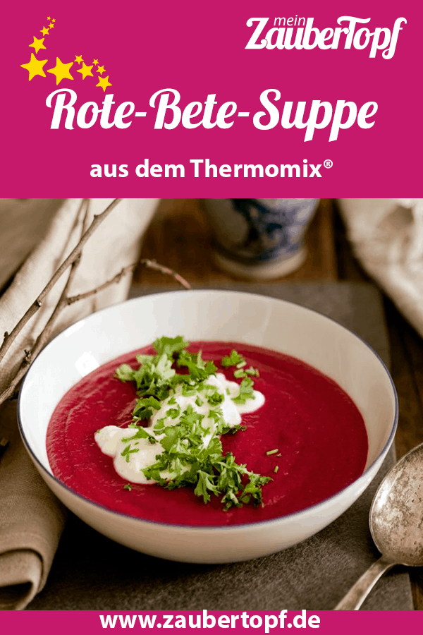 Rote-Bete-Suppe mit Meerrettichschmand – Foto: Ira Leoni