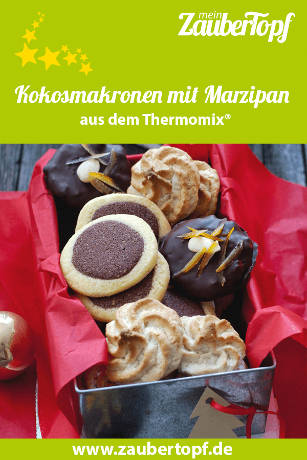 Kokosmakronen mit Marzipan aus dem Thermomix® – Foto: Ira Leoni