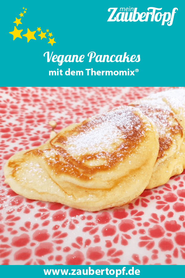 Vegane Pancakes aus dem Thermomix® – Foto: Nicole Stroschein