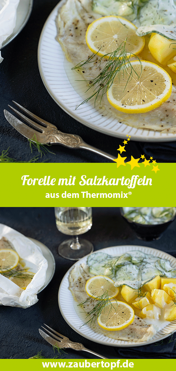 Forelle mit Salzkartoffeln aus dem Thermomix® - Foto: Frauke Antholz