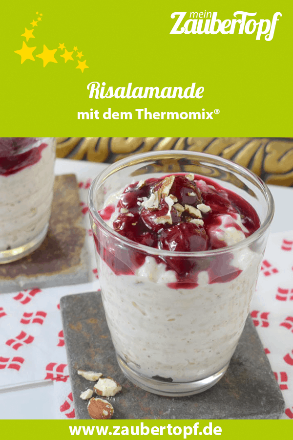 Risalamande – dänischer Mandelmilchreis aus dem Thermomix® – Foto: Nicole Stroschein