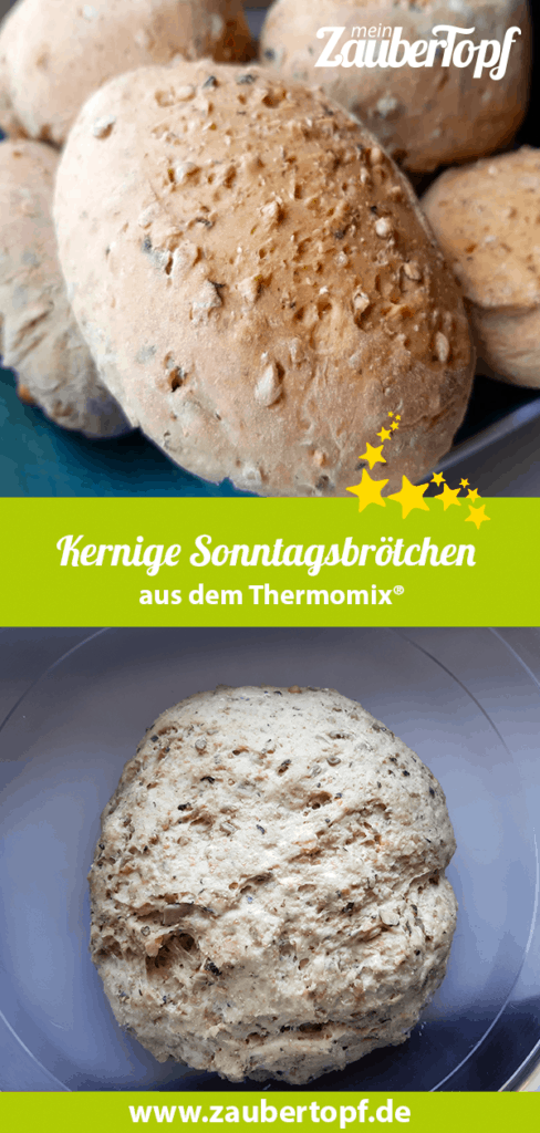 Kernige Sonntagsbrötchen aus dem Thermomix® – Foto: Nicole Stroschein