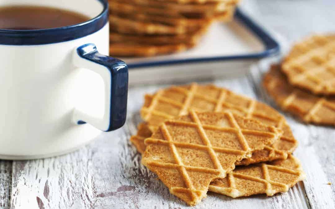 Kleine Knusperwaffeln
