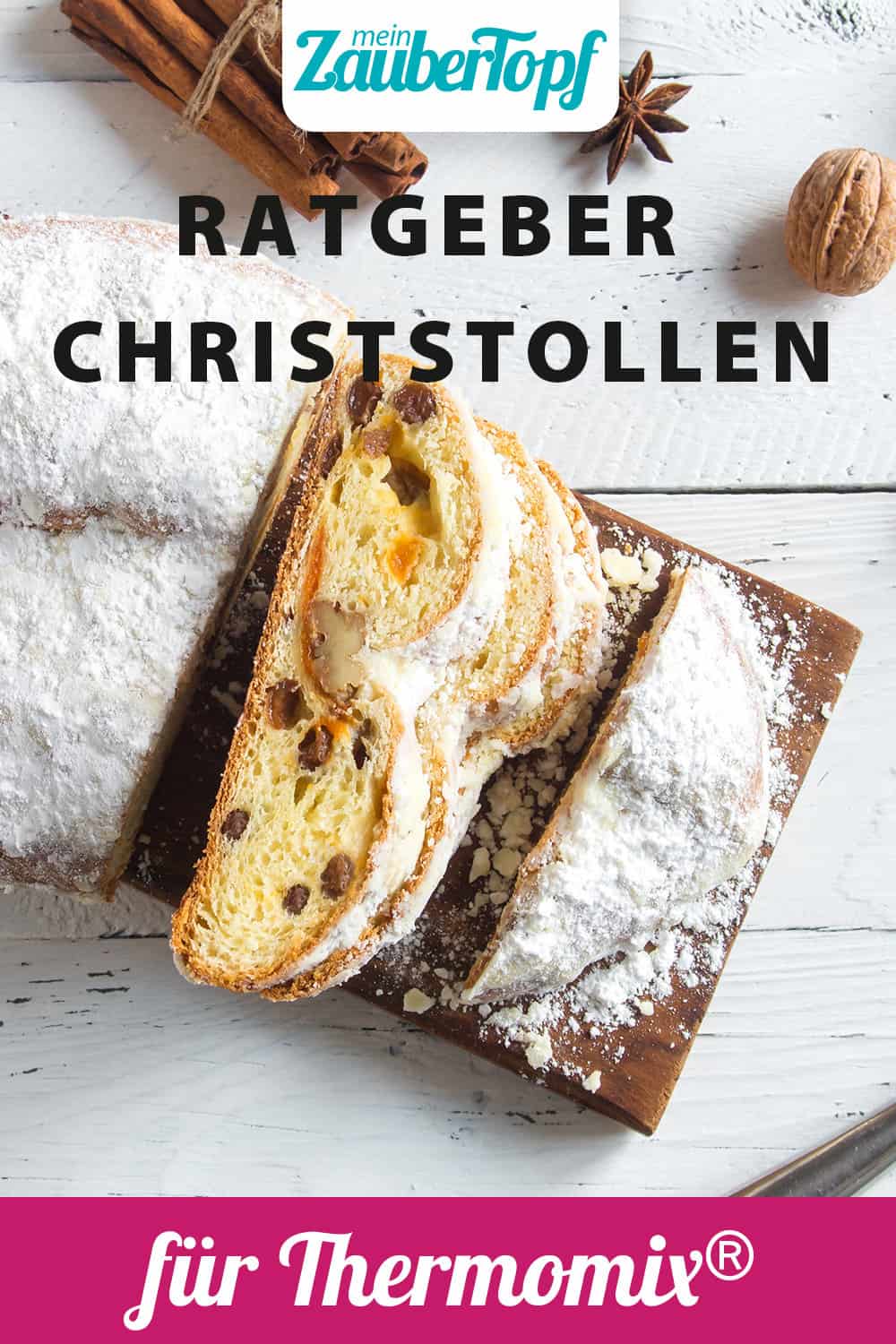 Christstollen aus dem Thermomix® – Foto: Sophia Handschuh