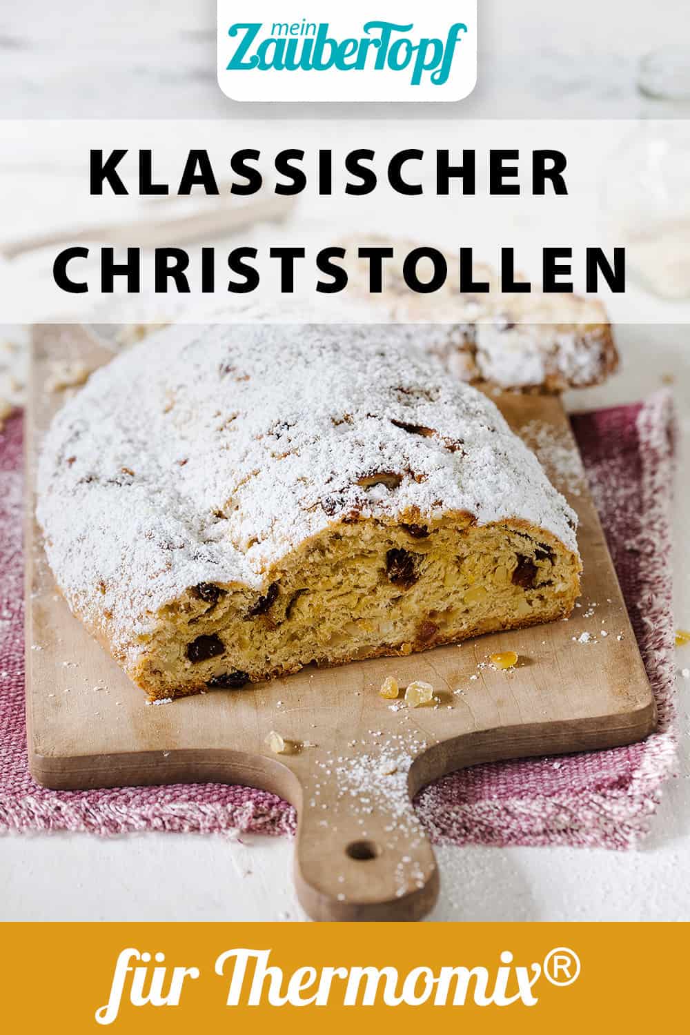 Christstollen aus dem Thermomix® – Foto: Frauke Antholtz